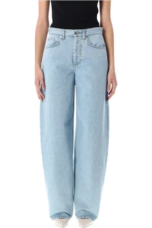 MUGLER Loose-fit Jeans, female, , W26, Lace-Up Wide Leg Jeans