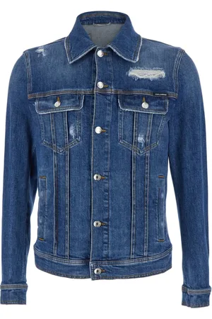 Dolce & Gabbana Denim Jackets, male, , L, Denim Jacket for Men