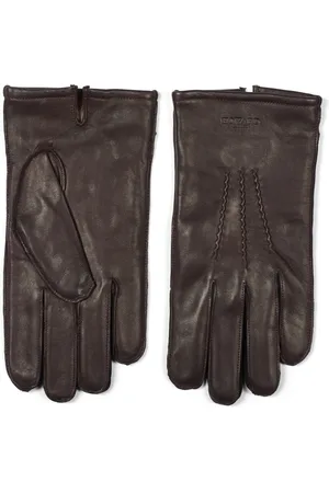 Howard London Dark Leather Gloves