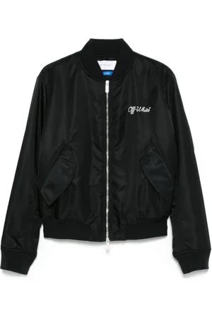OFF-WHITE Bomber Jackets, male, , L, Stylish Winter Bomber Jacket