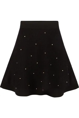 Nina Ricci Short Skirts, female, , 2XL, Mohair Mini Flared Skirt