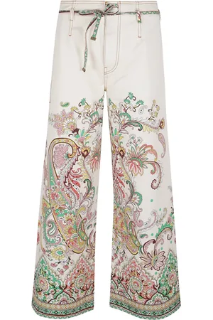 Etro Wide Jeans, female, , W27, Multicolour Stylish Women