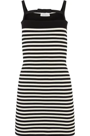 Nina Ricci Summer Dresses, female, , L, Striped Knit Dress
