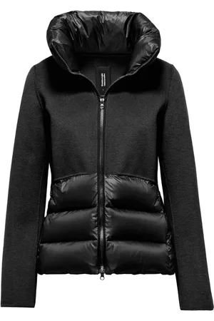 Bomboogie Winter Jackets, female, , M, Bimaterial Jacket with High Collar