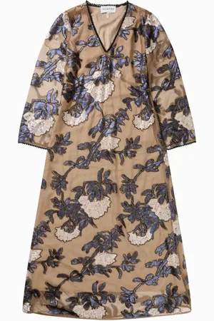 Munthe Midi Dresses, female, , XS, Floral Embroidered Midi Dress