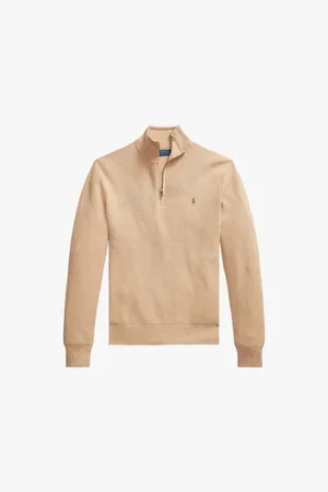 Ralph Lauren Turtlenecks, male, , 2XL, Zip Neck Polo Jumper