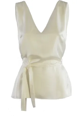 P.A.R.O.S.H. Sleeveless Tops, female, , M, Viscose Sleeveless Top