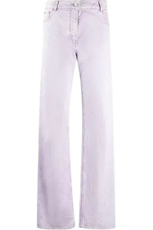 Nina Ricci Straight Jeans, female, , M, Straight Cut Jeans with Contrast Stitching