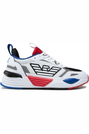 EA7 Sneakers, male, , 6 UK, Triple Red Blue Sneaker