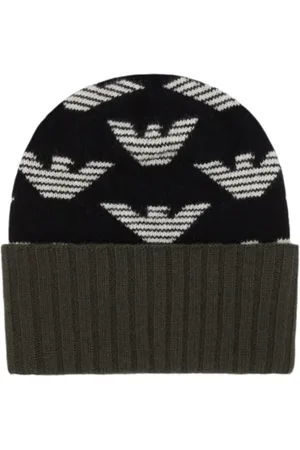 Emporio Armani Beanies, male, , M, Wool Beanie