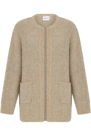 MARELLA Cardigans, female, , L, Lurex Cardigan