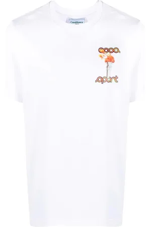 Casablanca T-Shirts, male, , 2XL, La Flamme du Sport T-Shirt