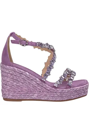 Alma en Pena Wedges, female, , 6 UK, High wedge jewel straps