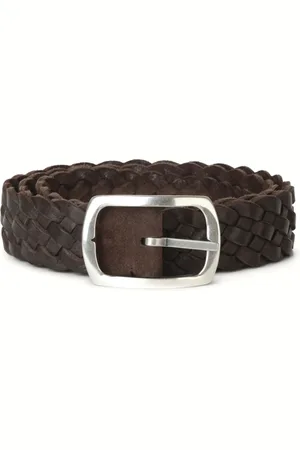 Orciani Belts, male, , 105 CM, Woven Leather Belt