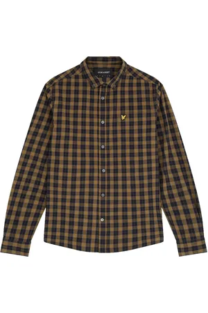 Lyle & Scott Casual Shirts, male, , M, Check Poplin Shirt