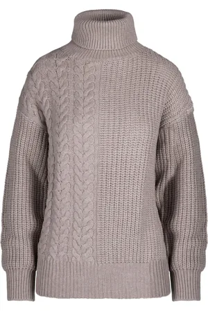 Bomboogie Turtlenecks, female, , M, Cable Knit Turtleneck
