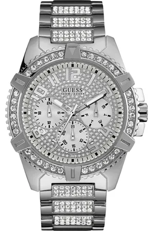 Guess Watches, male, , ONE SIZE, Stainless Steel Frontier Watch