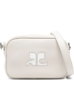 Courrèges Cross Body Bags, female, , ONE SIZE, Reedition Zip-Up Crossbody Bag