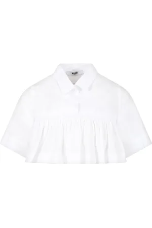 Msgm Blouses, female, , 12 Y, Short Blouse