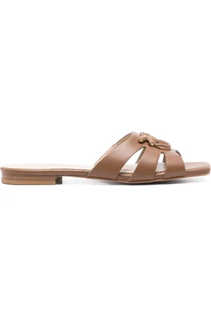 Pinko Sliders, female, , 7 UK, Sandals with Cut-Out Detailing