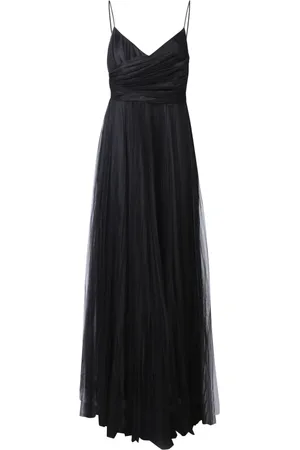 Fabiana Filippi Maxi Dresses, female, , S, Pleated Tulle Maxi Dress