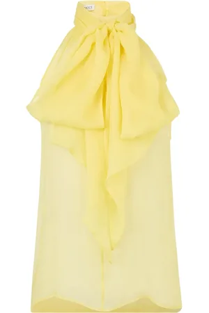 Nina Ricci Sleeveless Tops, female, , L, Halterneck Lavallière Top