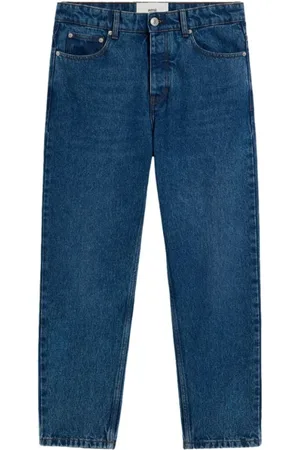 Ami Straight Jeans, male, , W32, Denim Jeans with Classic Style