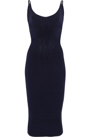 MUGLER Knitted Dresses, female, , L, Ribbed Knit Dress
