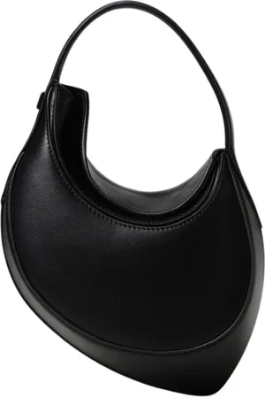 MUGLER Shoulder Bags, female, , ONE SIZE, Leather Mini Bag with Curved Edges