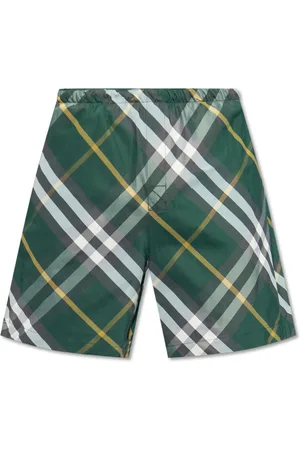 Burberry Beachwear, male, , S, Check Swim Shorts