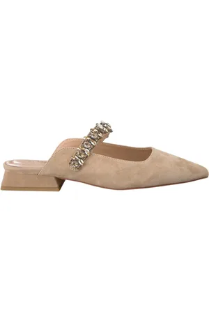 Alma en Pena Mules, female, , 7 UK, Heeled shoe rhinestone strap