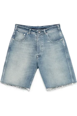 Maison Margiela Denim Shorts, male, , W32, Denim Buckle Bermuda Shorts