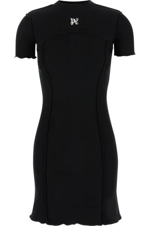 Palm Angels Short Dresses, female, , S, Monogram Mini Dress