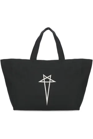 Rick Owens Tote Bags, male, , ONE SIZE, Cotton Shopping Bag for Men