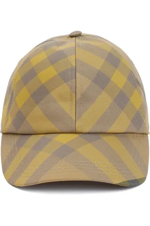 Burberry Check-Pattern Baseball Cap