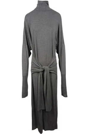 Norma Kamali Knitted Dresses, female, , M, Turtleneck Dress