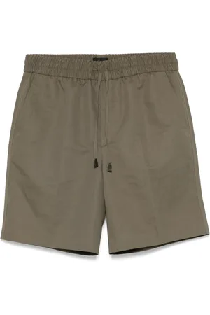 BRIONI Casual Shorts, male, , 2XL, Linen Cotton Shorts with Pockets