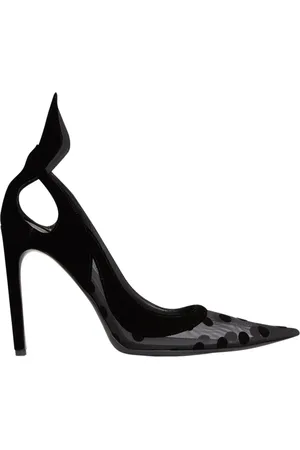 Nina Ricci Polka-Dot Tulle Pumps