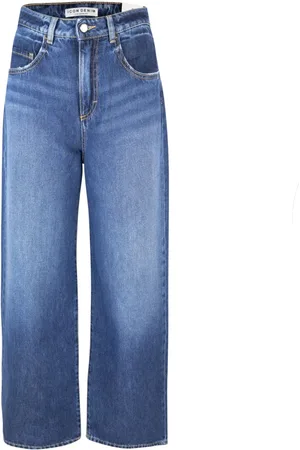 Icon Denim Straight Jeans, female, , W29, Wide Leg Jeans