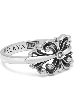 Nialaya Sterling Silver Bloom Ring