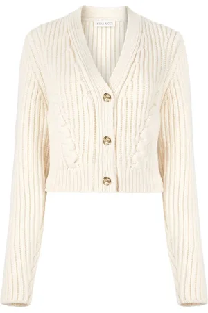 Nina Ricci V-Neck Knit Cardigan