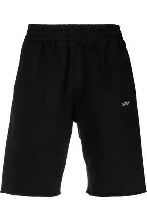 OFF-WHITE Casual Shorts, male, , XL, Knee-Length Track Shorts