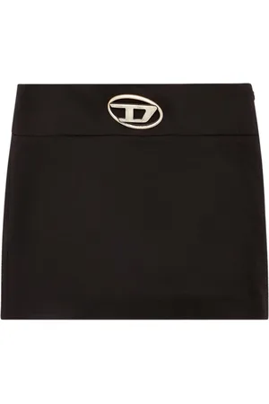 Diesel Short Skirts, female, , L, O-Dixy Skirt with D-Logo