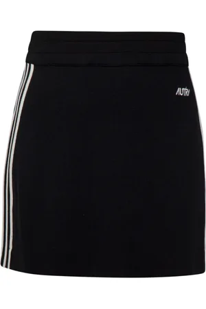 Autry Short Skirts, female, , S, Knit Mini Skirt with Elastic Waist