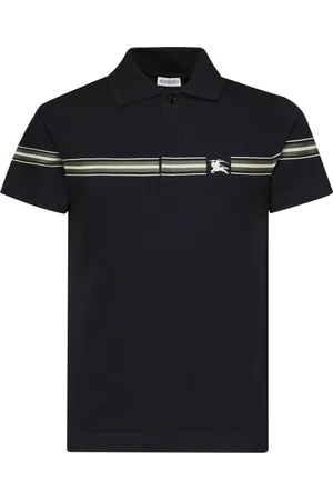 Burberry Check Pattern Polo Shirt