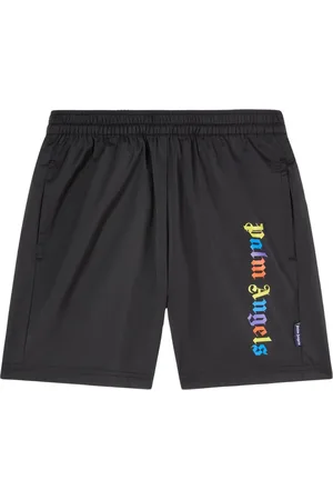 Palm Angels Swimming Trunks, male, , 10 Y, Overlogo Swim Shorts