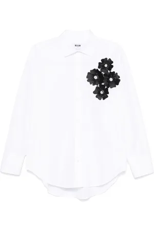Msgm Shirts, female, , S, Button-Up Shirt Long Sleeve