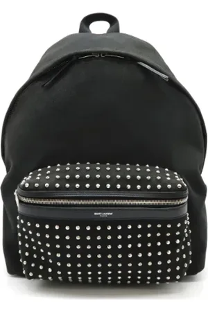 Saint Laurent Pre-owned Backpacks, female, , ONE SIZE, Pre-owned Canvas backpacks