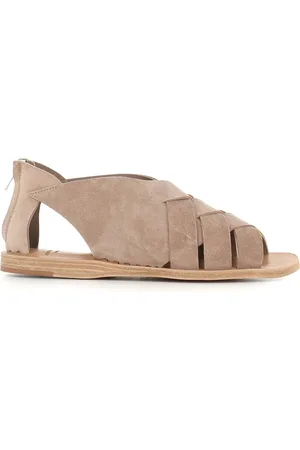 Officine creative Flat Sandals, female, , 3 UK, Suede Flat Sandals