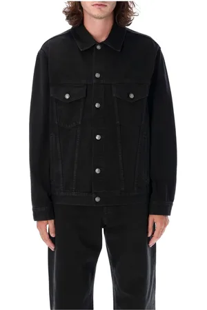 Palm Angels Denim Jackets, male, , M, Monogram Denim Jacket
